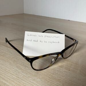 CHANEL 3214 c.714 Eyeglasses RARE! Tortoise Frames 51-16-135 Made in Italy